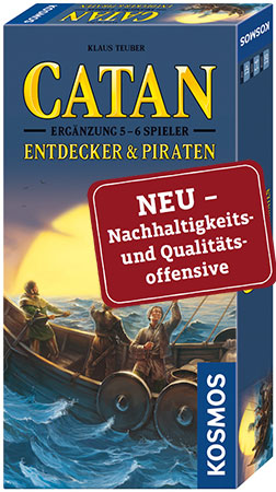 Catan - Entdecker & Piraten Erg�nzung f�r 5-6 Spieler