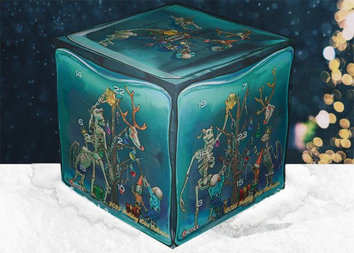 Chessex Holiday Dice Calendar Adventskalendar Chessex Holiday Dice Calendar Adventskalendar