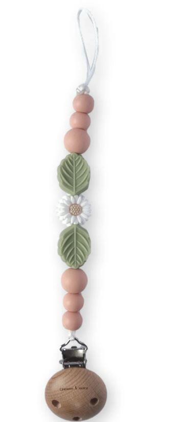 Chewies & More - Schnullerkette Daisy Peachy Chewies & More - Schnullerkette Daisy Peachy