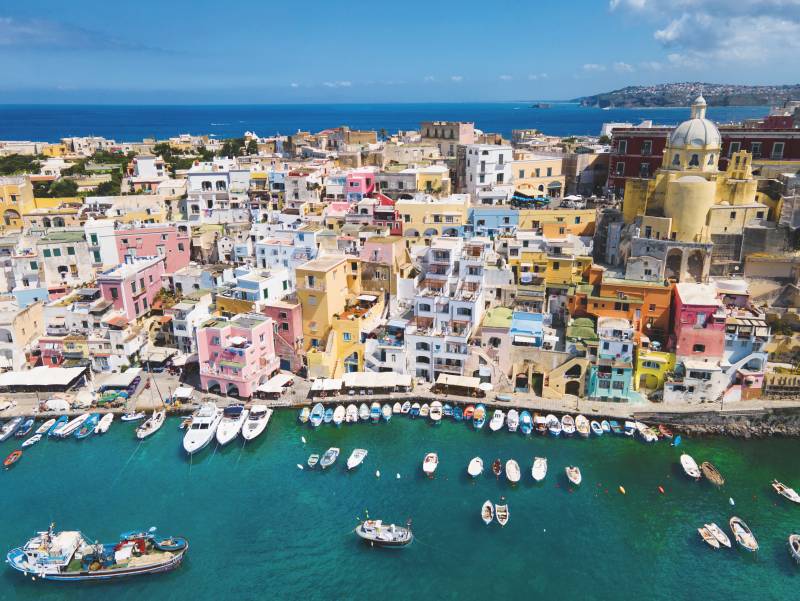 Colorful Procida Italy