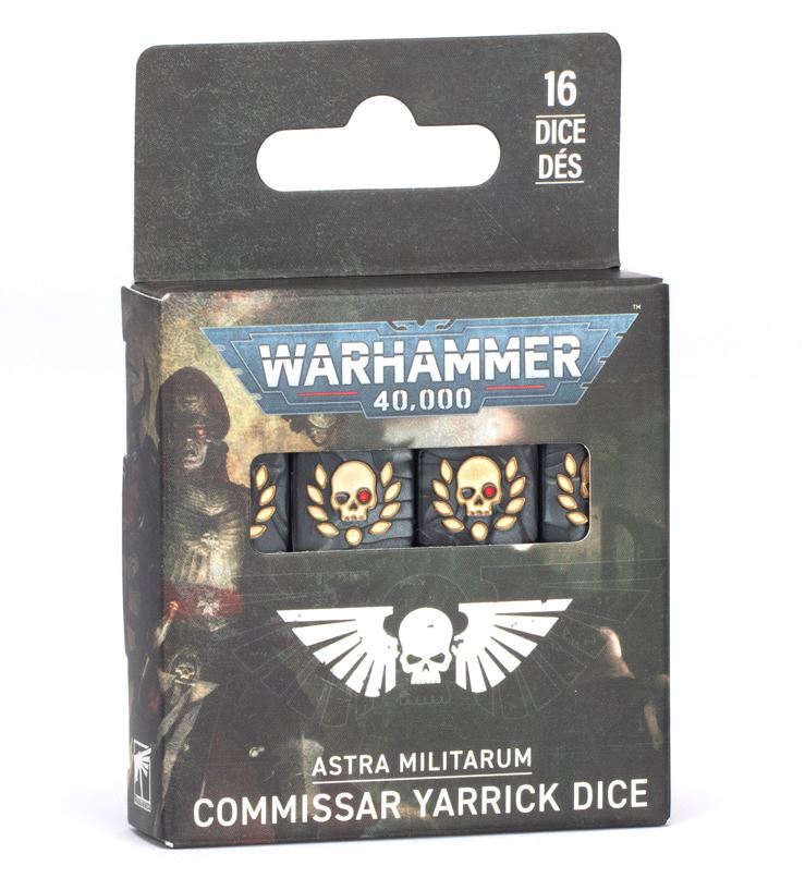 Commissar Yarrick Dice Set 16 Würfel GamesWorkshop Warhammer40k Astra Militarum Commissar Yarrick Dice Set 16 Würfel GamesWorkshop Warhammer40k Astra Militarum