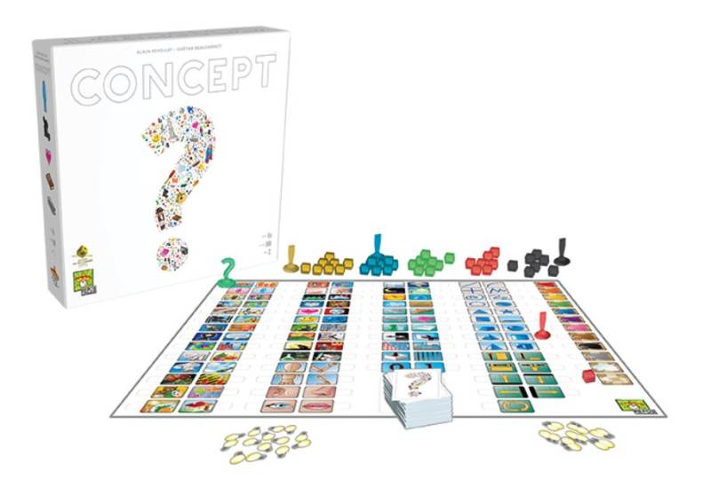 Concept (Deutsch) Repos Production Grundspiel Brettspiel Familienspiel Spiel