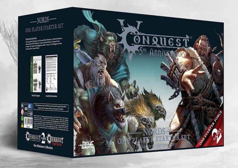 Conquest First Blood Nords 5th Anniversary Supercharged One Player Starter Set