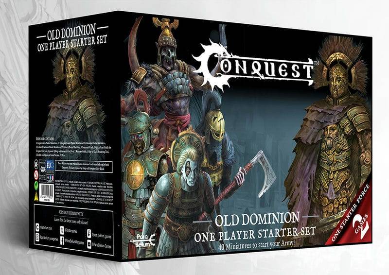 Conquest Old Dominion Supercharged Starter Set 2025 Para Bellum Wargames