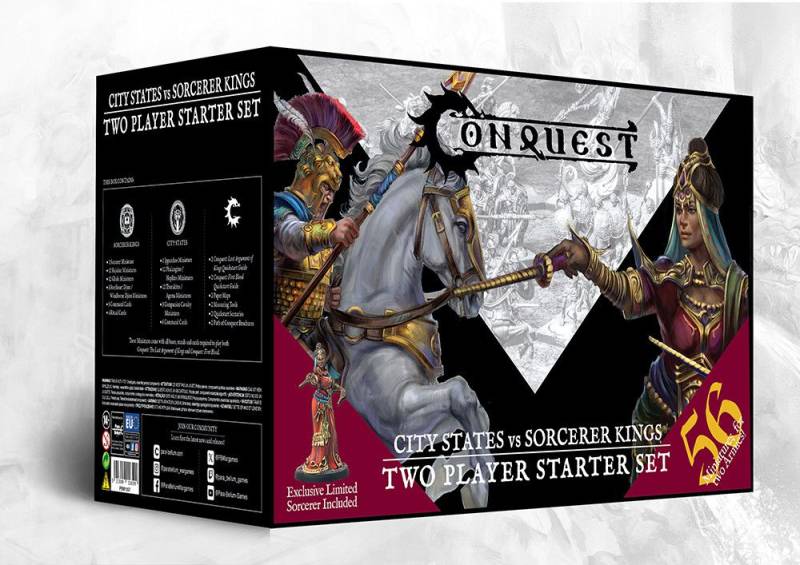 Conquest Sorcerer Kings vs City States Two Player Starter Set Para Bellum