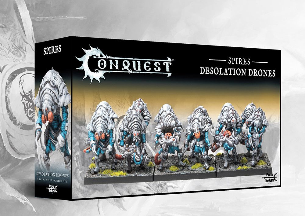 Conquest Spires Desolation Drones Para Bellum Wargames PBW7425 Miniatur