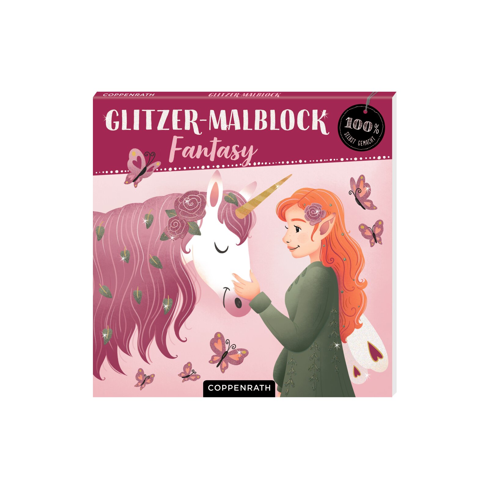 Coppenrath - 100% selbst gemacht - Glitzer-Malblock: Fantasy (5)