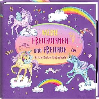 Coppenrath - Einhorn-Paradies, mein Kritzel-Kratzel-Freundebuch Coppenrath - Einhorn-Paradies, mein Kritzel-Kratzel-Freundebuch