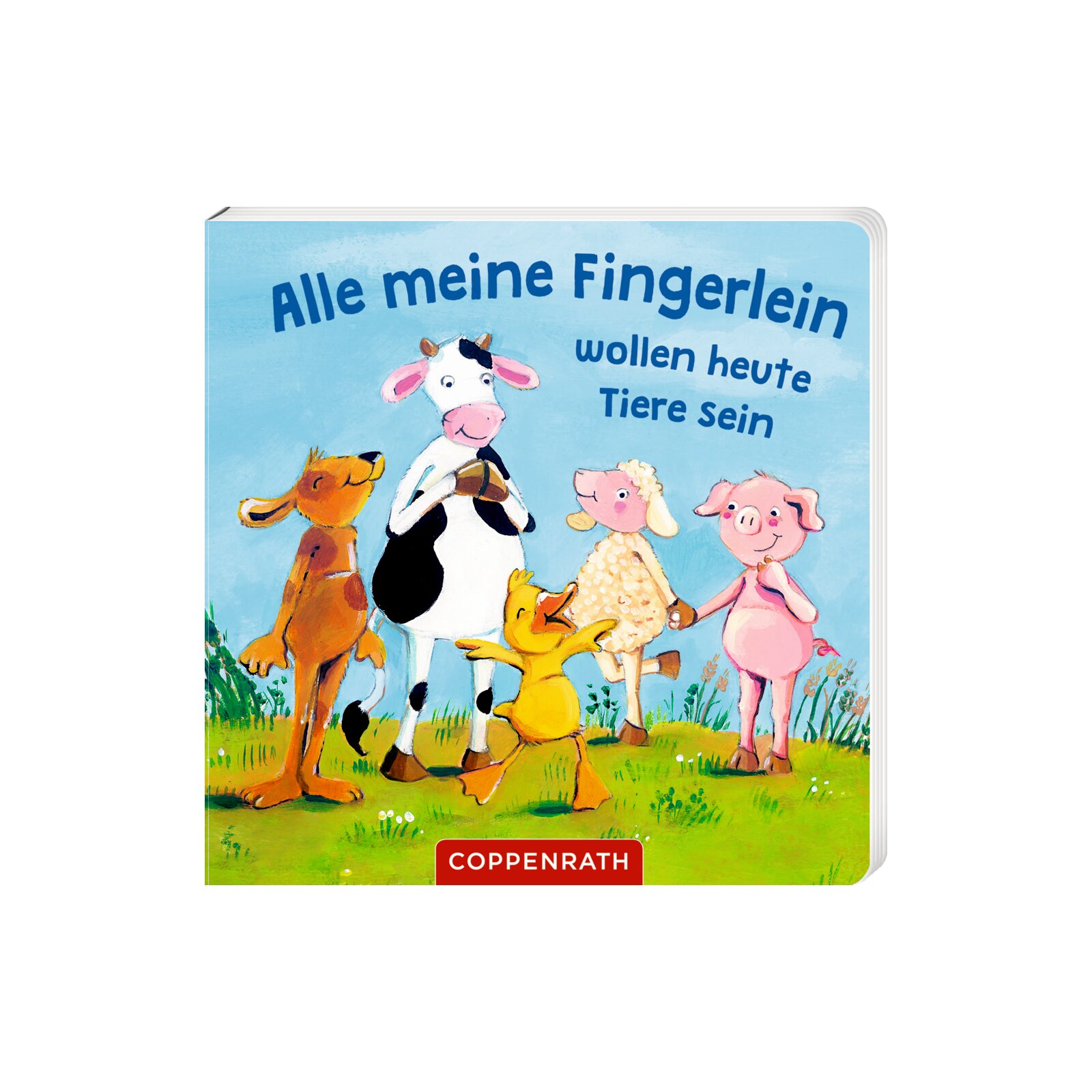 Coppenrath - Fingerpuppen-Hand.-Set: Alle meine Fingerlein wollen heute Tiere sein