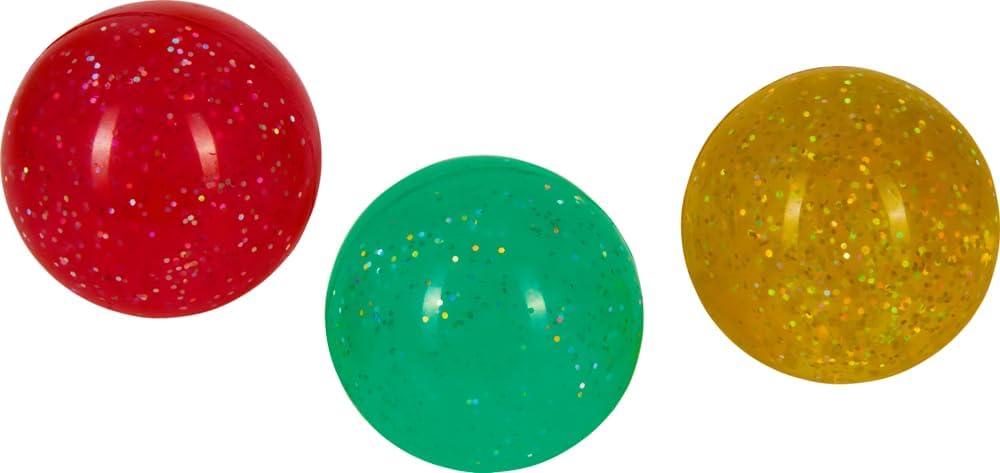 Coppenrath - Flummi Glitzer 3fach sort, Bunte Geschenke Coppenrath - Flummi Glitzer 3fach sort, Bunte Geschenke