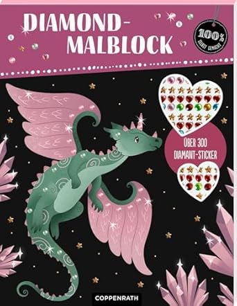 Coppenrath - Malblock Diamanten Drache Coppenrath - Malblock Diamanten Drache