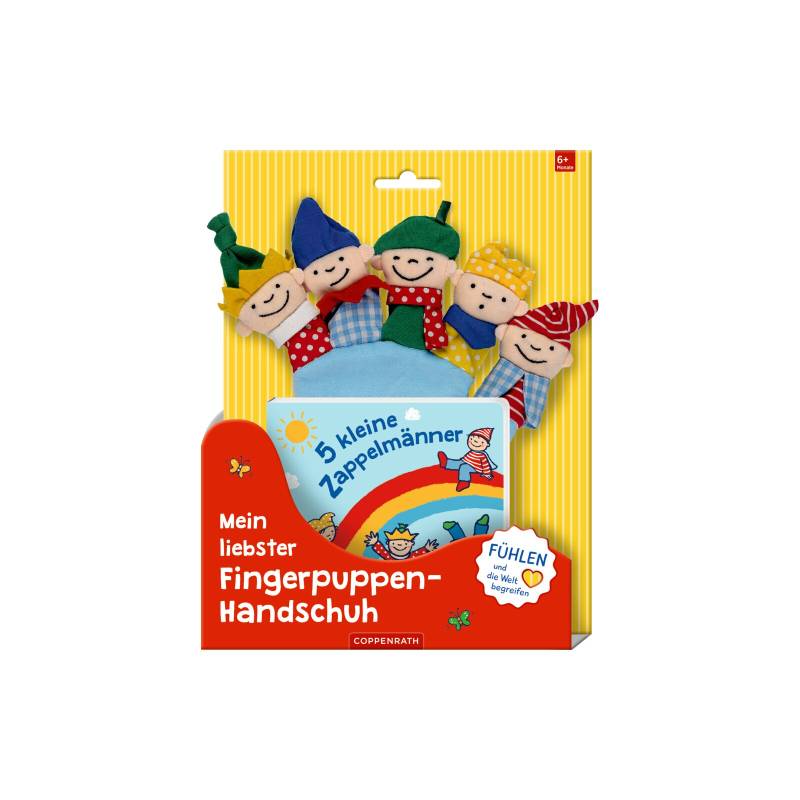 Coppenrath - Mein liebster Fingerpuppen-Handschuh - 5 kleine Zappelmänner