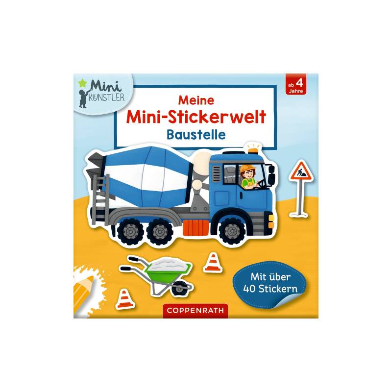 Coppenrath - Meine Mini-Stickerwelt: Baustelle (Mini-Künstler) (5)