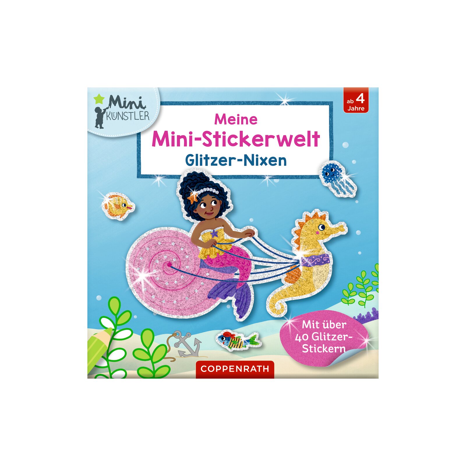 Coppenrath - Meine Mini-Stickerwelt: Glitzer-Nixen (Mini-Künstler) (5)