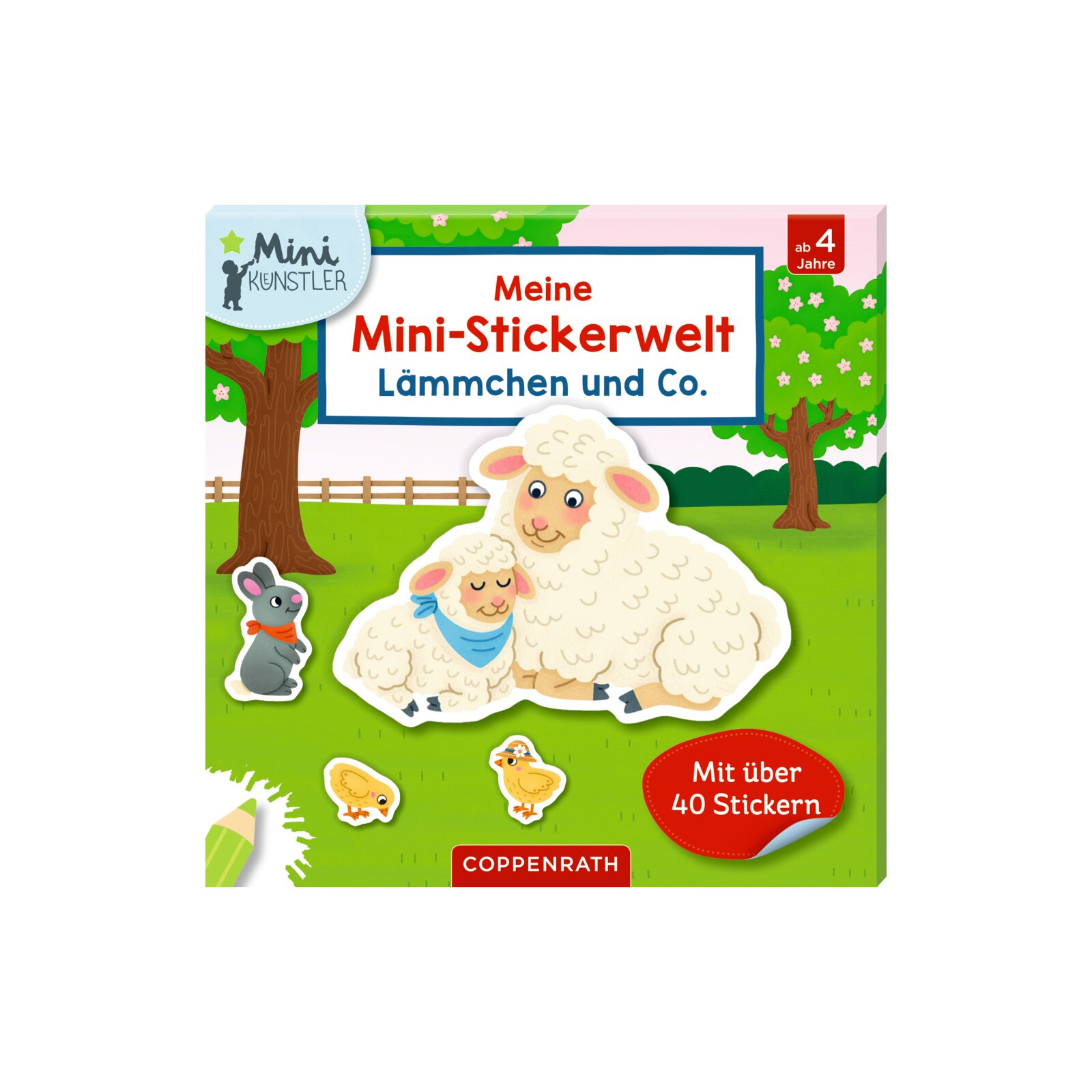 Coppenrath - Meine Mini-Stickerwelt: Lämmchen & Co. (Mini-Künstler) (5)