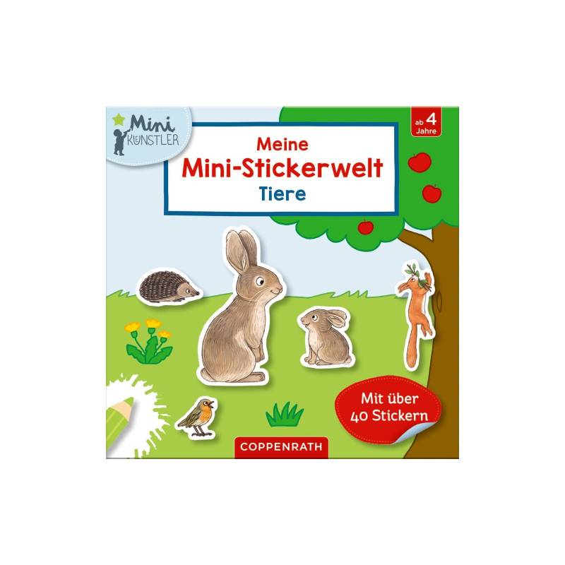 Coppenrath - Meine Mini-Stickerwelt: Tiere (Mini-Künstler) (5)