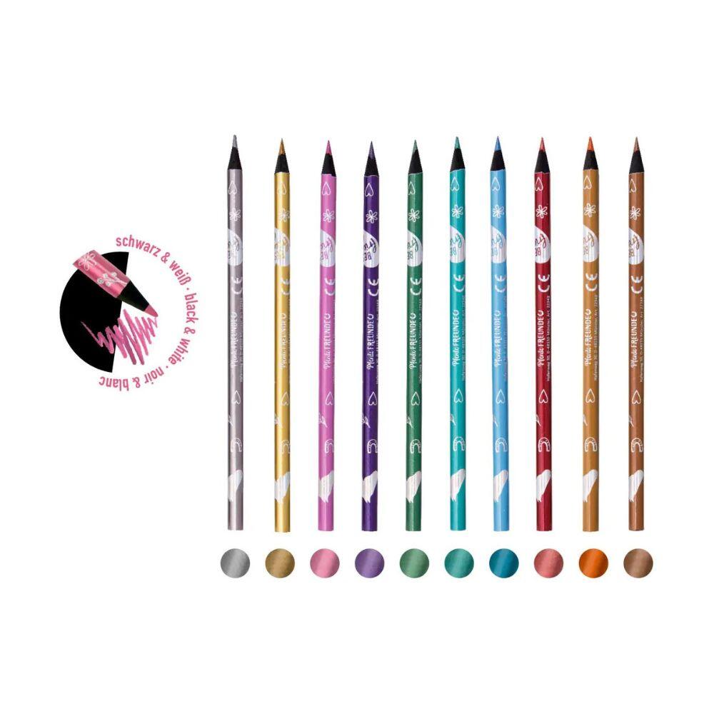 Coppenrath - Metallic-Buntstifte - Pferdefreunde Coppenrath - Metallic-Buntstifte - Pferdefreunde