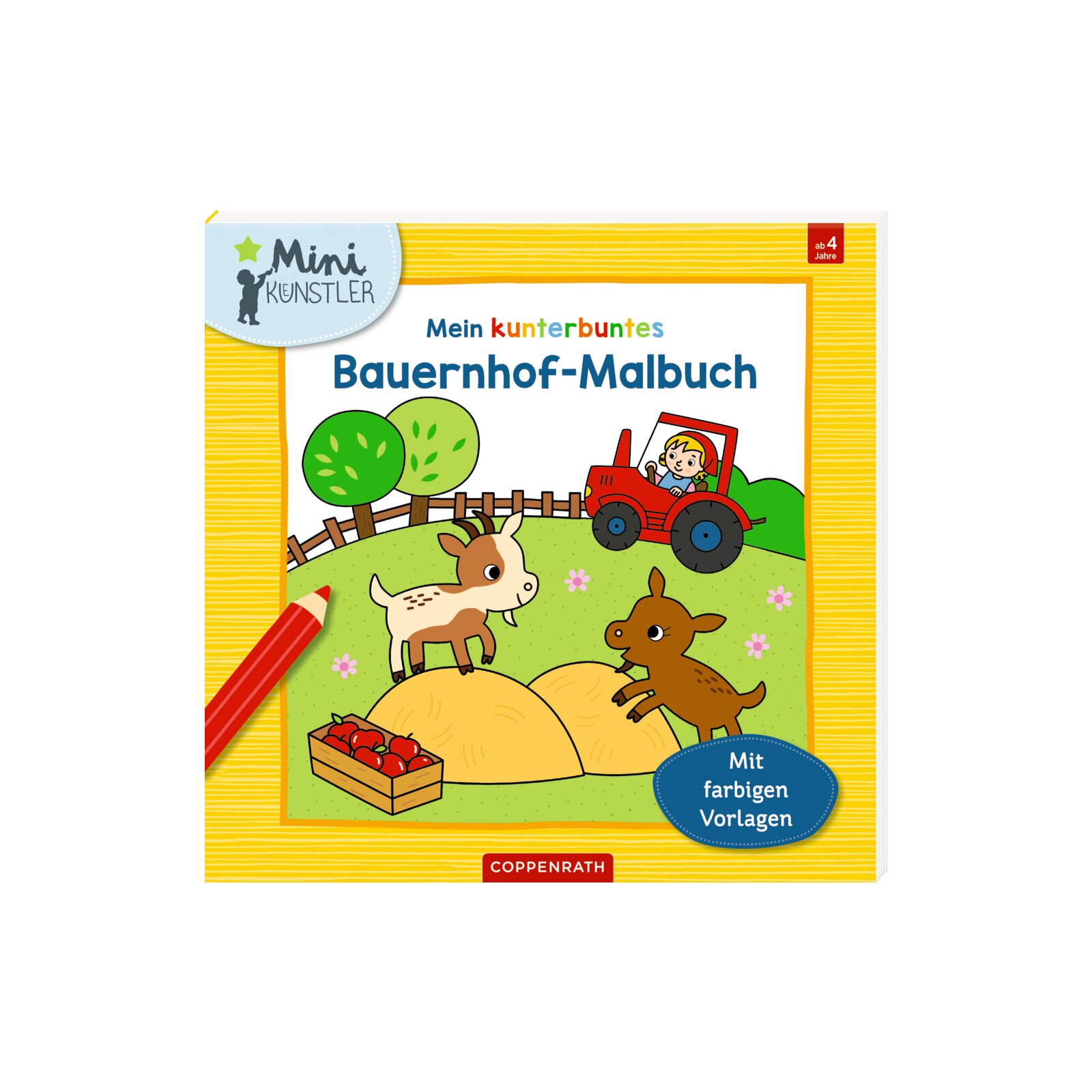 Coppenrath - Mini-Künstler - Mein kunterbuntes Bauernhof-Malbuch (3)