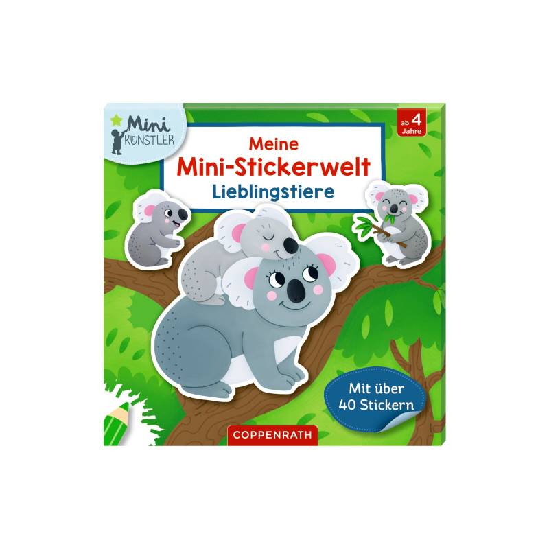 Coppenrath - Mini-Künstler - Meine Mini-Stickerwelt: Lieblingstiere (5)