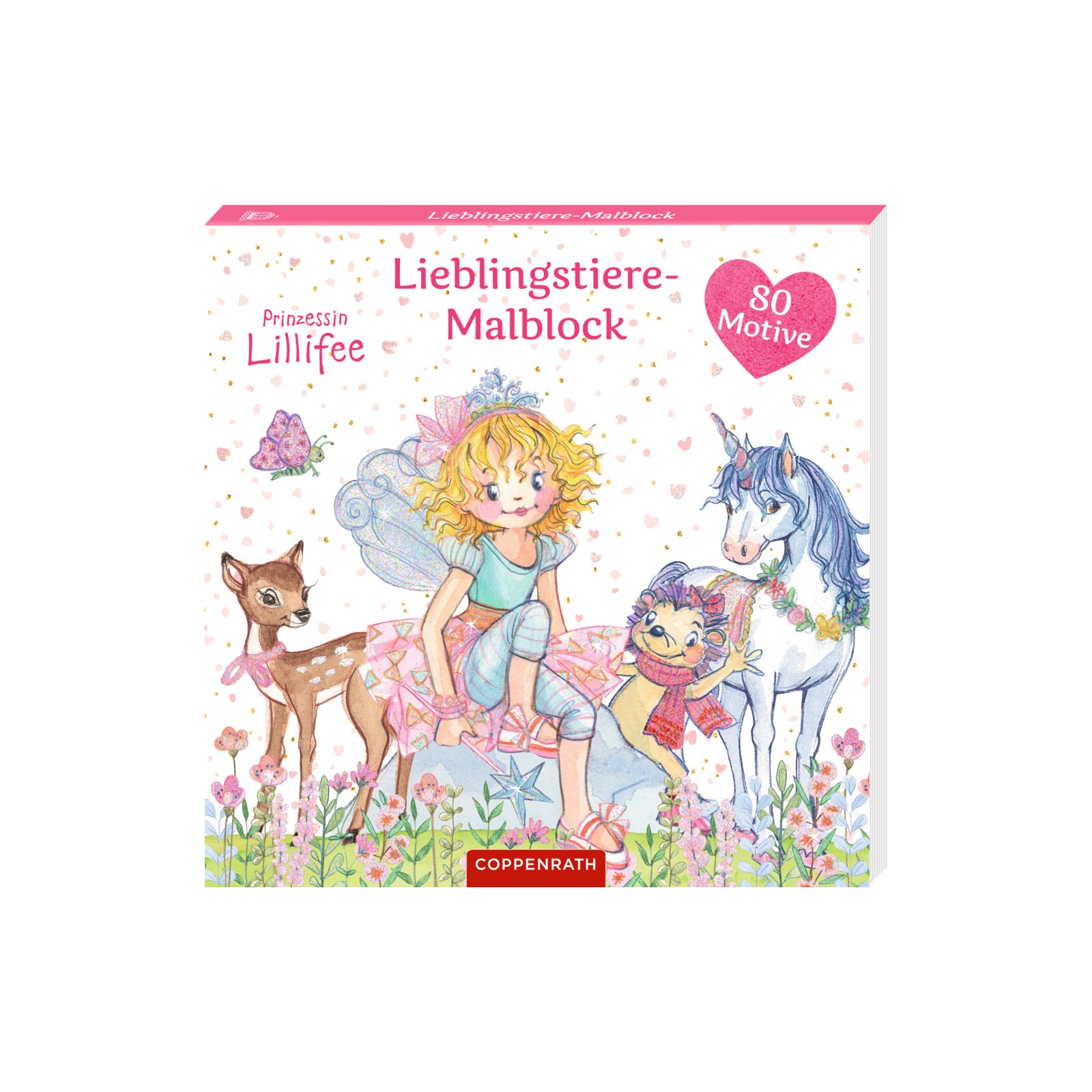 Coppenrath - Prinzessin Lillifee - Lieblingstiere-Malblock (5)