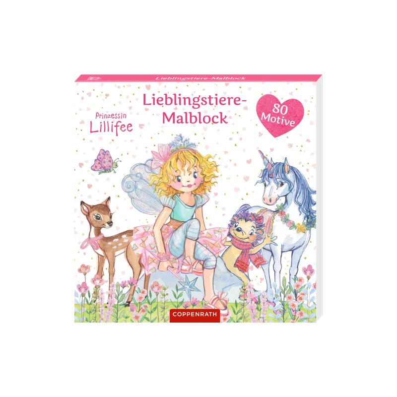 Coppenrath - Prinzessin Lillifee - Lieblingstiere-Malblock (5)