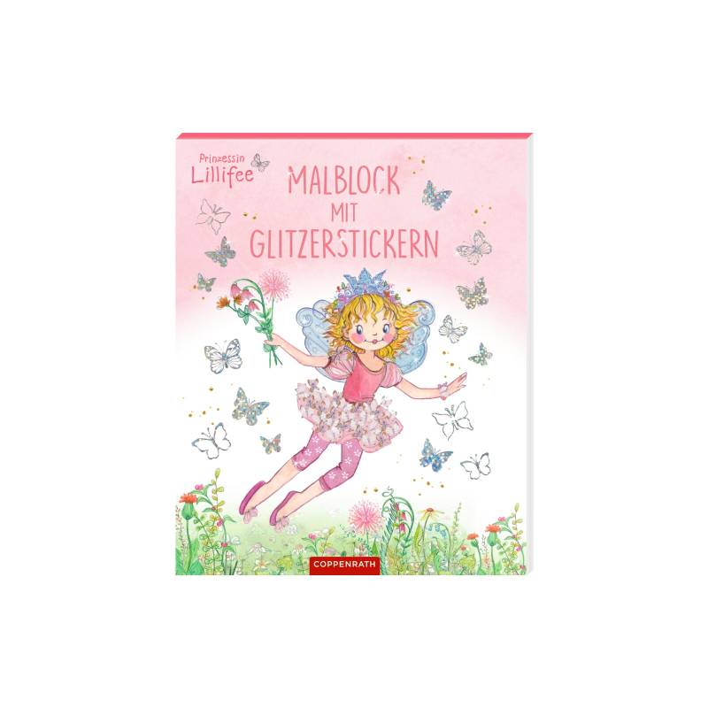 Coppenrath - Prinzessin Lillifee - Malblock mit Glitzerstickern (5)