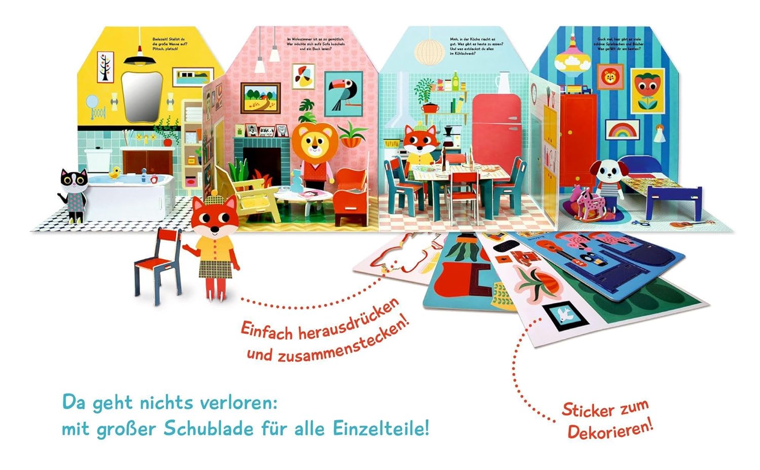 Coppenrath - Puppenhaus- aufstellen-einrichten-spielen Coppenrath - Puppenhaus- aufstellen-einrichten-spielen