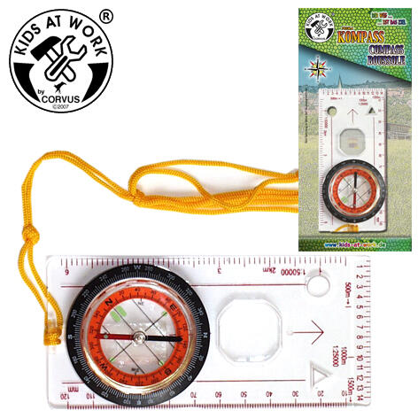 Corvus - Kompass mit Lineal + Lupe Corvus - Kompass mit Lineal + Lupe