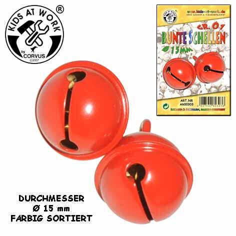 Corvus - Schellen bunt Paar Gr. 01 Corvus - Schellen bunt Paar Gr. 01