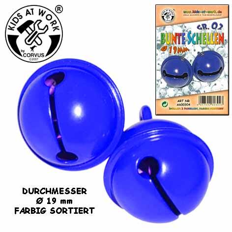 Corvus - Schellen bunt Paar Gr. 02 Corvus - Schellen bunt Paar Gr. 02