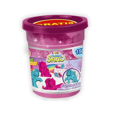 Craze Magic Sand Einhorn Nachfüllpack 150g, sortiert