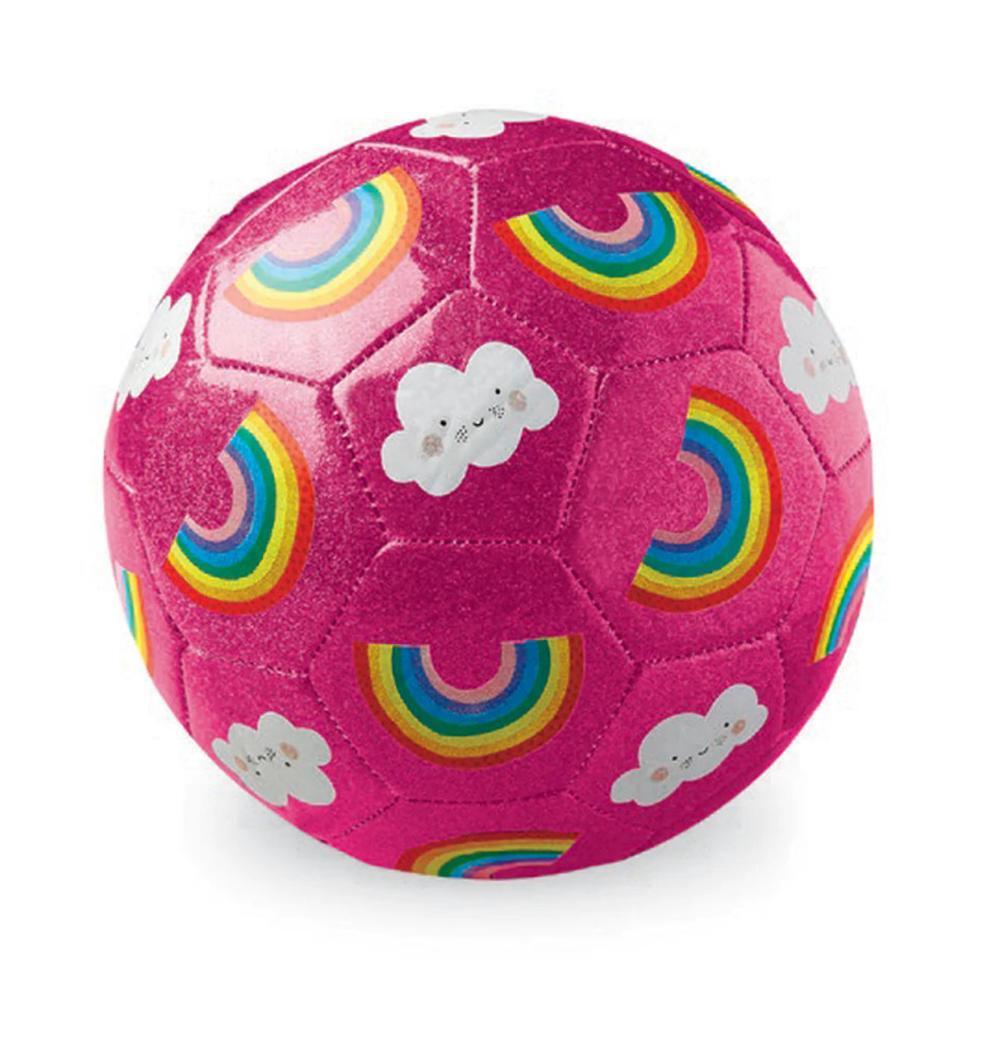 Crocodile Creek - Ball Fußball Gr.3 Glitter Regenbogen,18 cm Crocodile Creek - Ball Fußball Gr.3 Glitter Regenbogen,18 cm