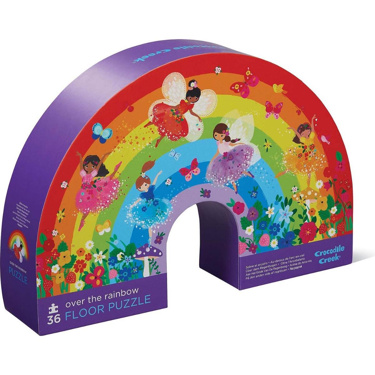 Crocodile Creek - Bodenpuzzle Über dem Regenbogen, 36 Teile Crocodile Creek - Bodenpuzzle Über dem Regenbogen, 36 Teile