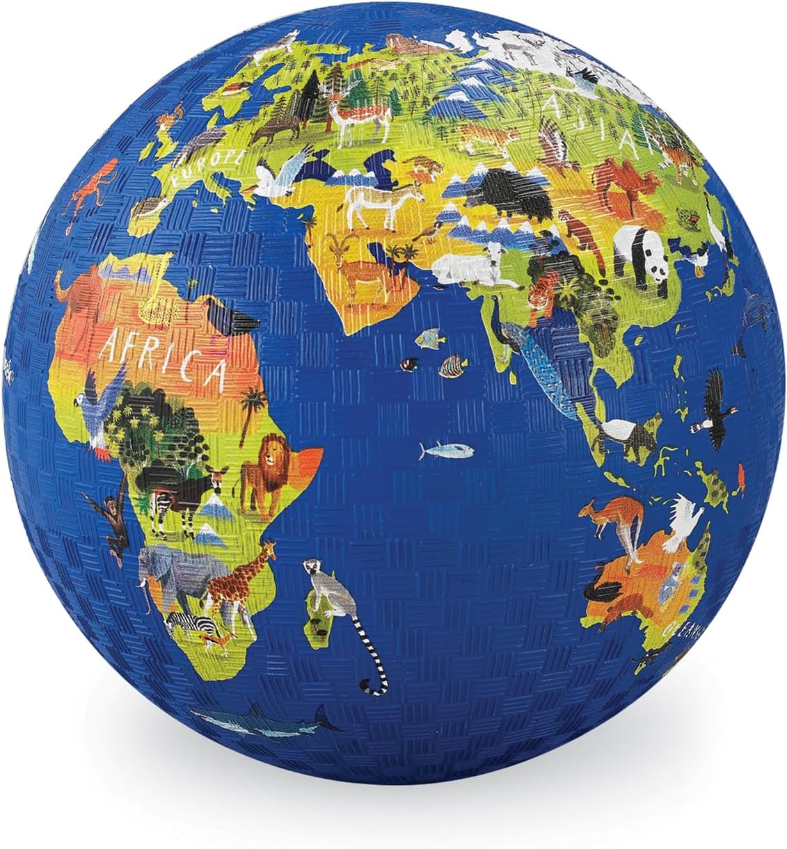 Crocodile Creek - Naturkautschuk Ball Globus 13cm Crocodile Creek - Naturkautschuk Ball Globus 13cm