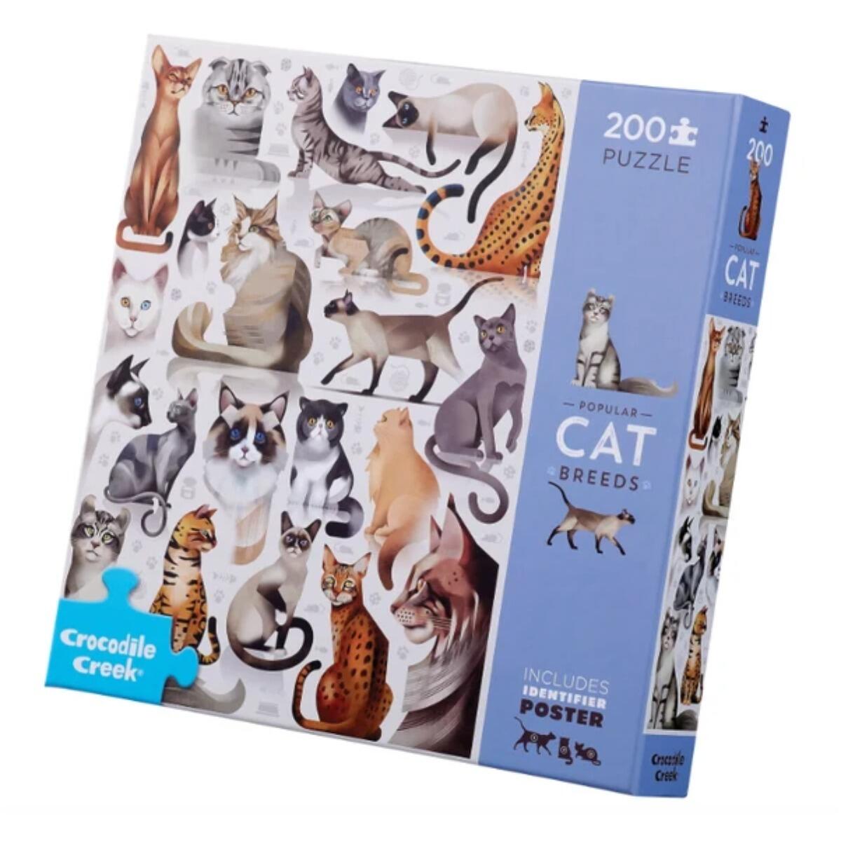 Crocodile Creek - Puzzle Katzen, 200 Teile Crocodile Creek - Puzzle Katzen, 200 Teile