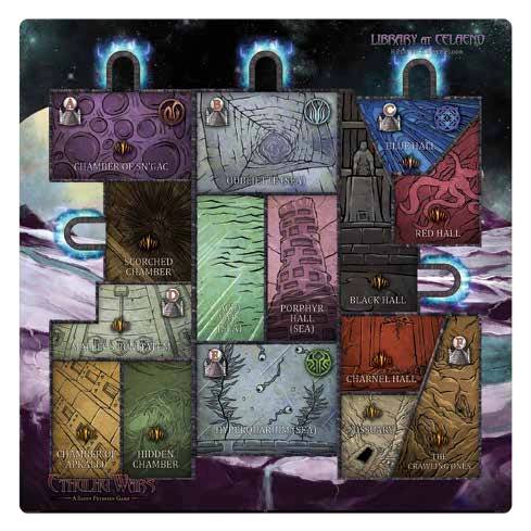 Cthulhu Wars: Library At Celano Map (Exp.) (engl.)