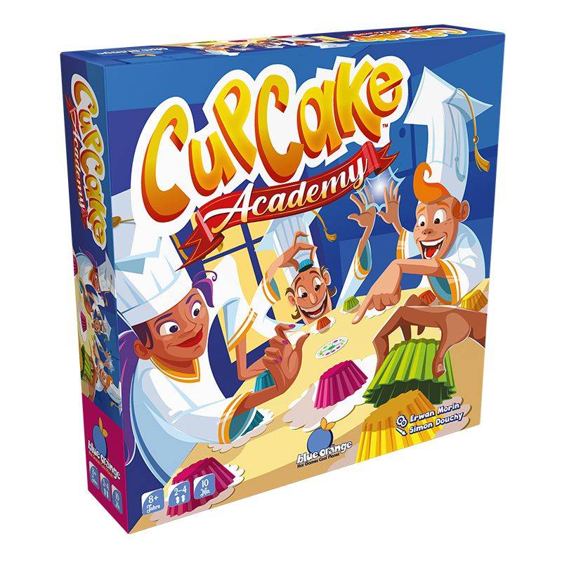 Cupcake Academy (Deutsch) Cup Cake Brettspiel Familienspiel Kinderspiele