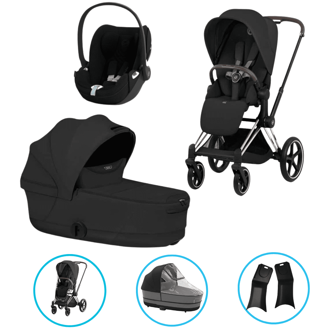 Cybex Priam Style Kinderwagen Set 6in1 Rosegold / Sepia Black inkl. Cloud T Plus Sepia Black Cybex Priam Style Kinderwagen Set 6in1 Rosegold / Sepia Black inkl. Cloud T Plus Sepia Black