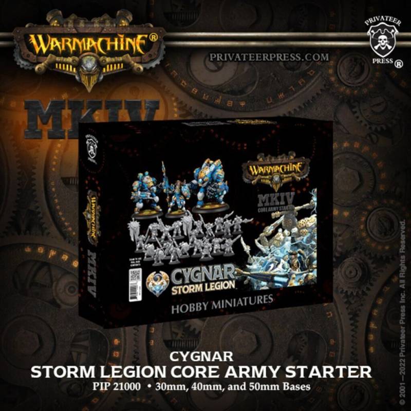 Cygnar Storm Legion Core Army Starter