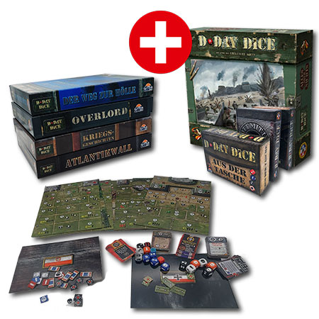 D-Day Dice 2nd Edition - Herrschaftsbundle