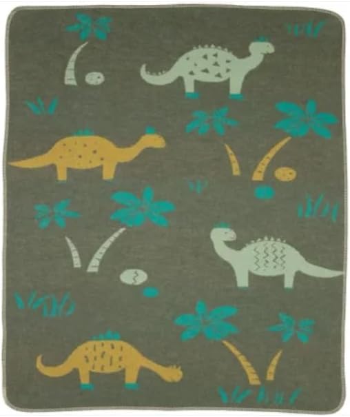 DF David Fussenegger - Babydecke Juwel Dinos grün DF David Fussenegger - Babydecke Juwel Dinos grün