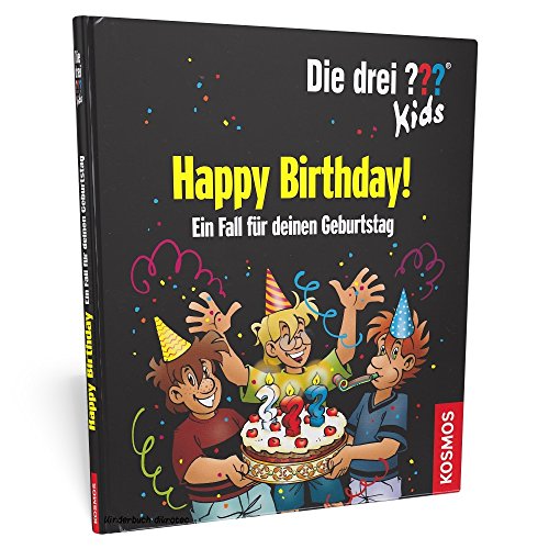 DIE DREI FRAGEZEICHEN KIDS – HAPPY BIRTHDAY! – PERSONALISIERTES KINDERBUCH -Persönliches Geschenk