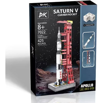 DK 7022 - Bausteine Saturn V Rakete Bauset DK 7022 - Bausteine Saturn V Rakete Bauset