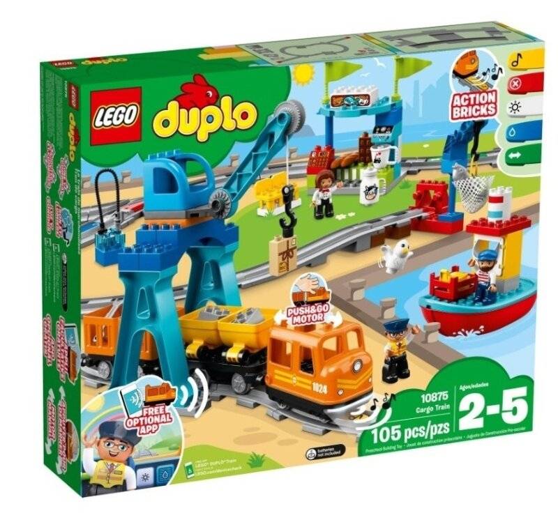 DUPLO® Eisenbahn Güterzug 10875