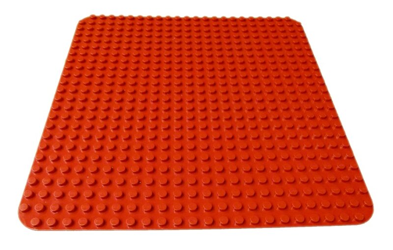 DUPLO® Große Bauplatte, rot