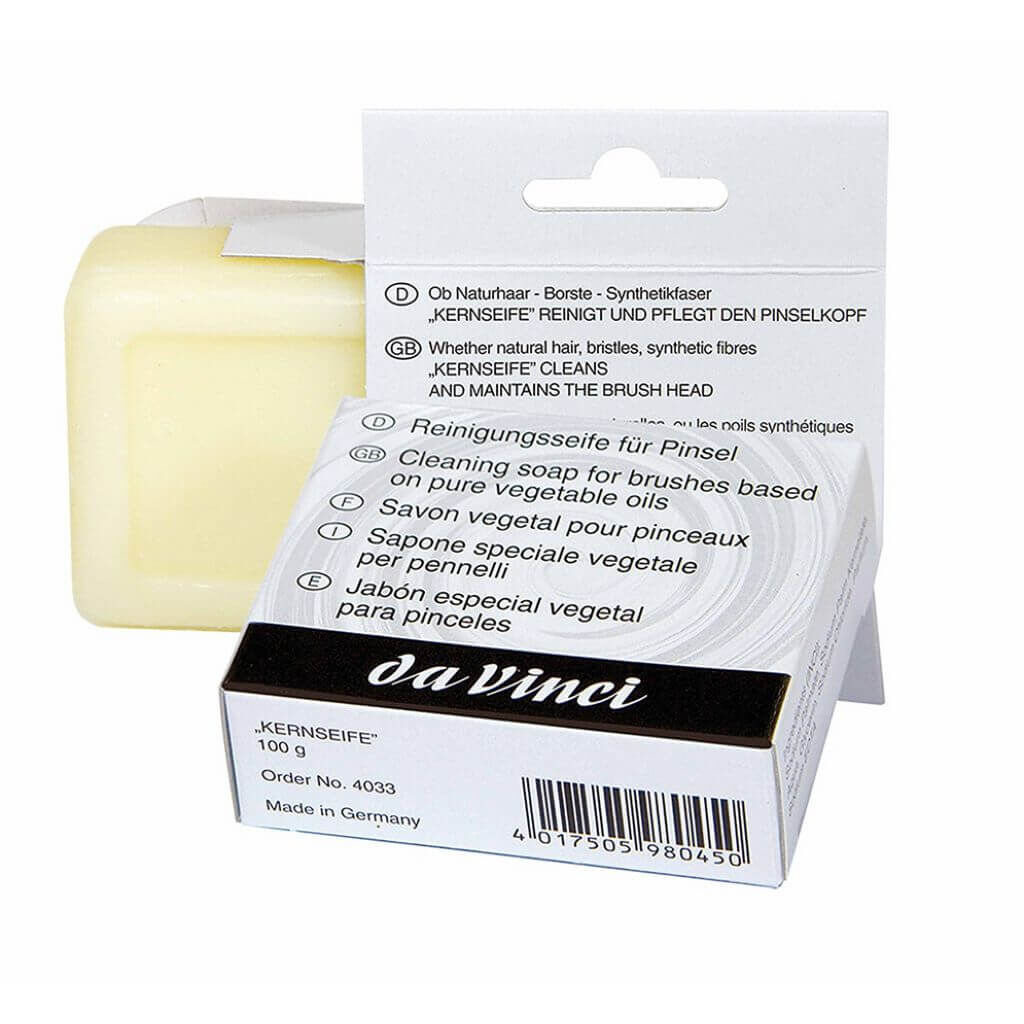 Da Vinci Reinigungsseife für Pinsel, 100 g Da Vinci Reinigungsseife für Pinsel, 100 g
