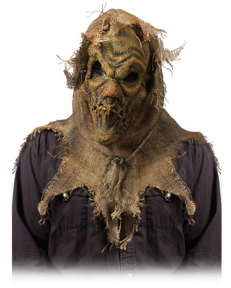 Dämonische Feldvogelscheuche Maske Beige Dämonische Feldvogelscheuche Maske Beige