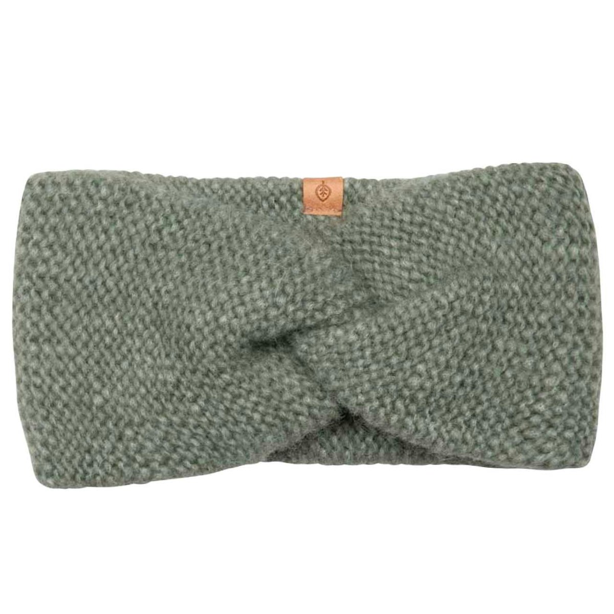 Damen Baby Alpakawolle Stirnband salbei-grün Damen Baby Alpakawolle Stirnband salbei-grün