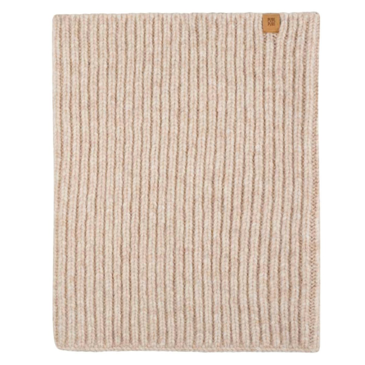 Damen Loop Baby Alpaka Merinowolle Mix beige Damen Loop Baby Alpaka Merinowolle Mix beige