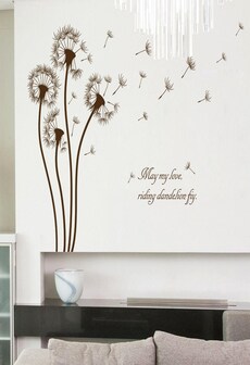 Dandelion Stickers Wall Sticker Wall Art Home Decoration